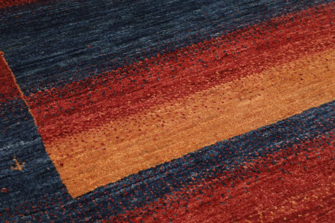 Hand-knotted Loribaft Fine rug from the Middle East in multicolor