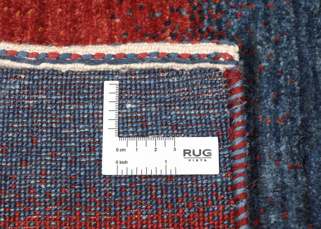 Hand-knotted Loribaft Fine rug from the Middle East in multicolor
