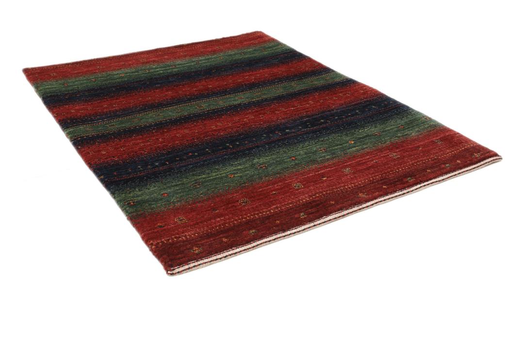 Hand-knotted Loribaft Fine rug from the Middle East in multicolor wool.