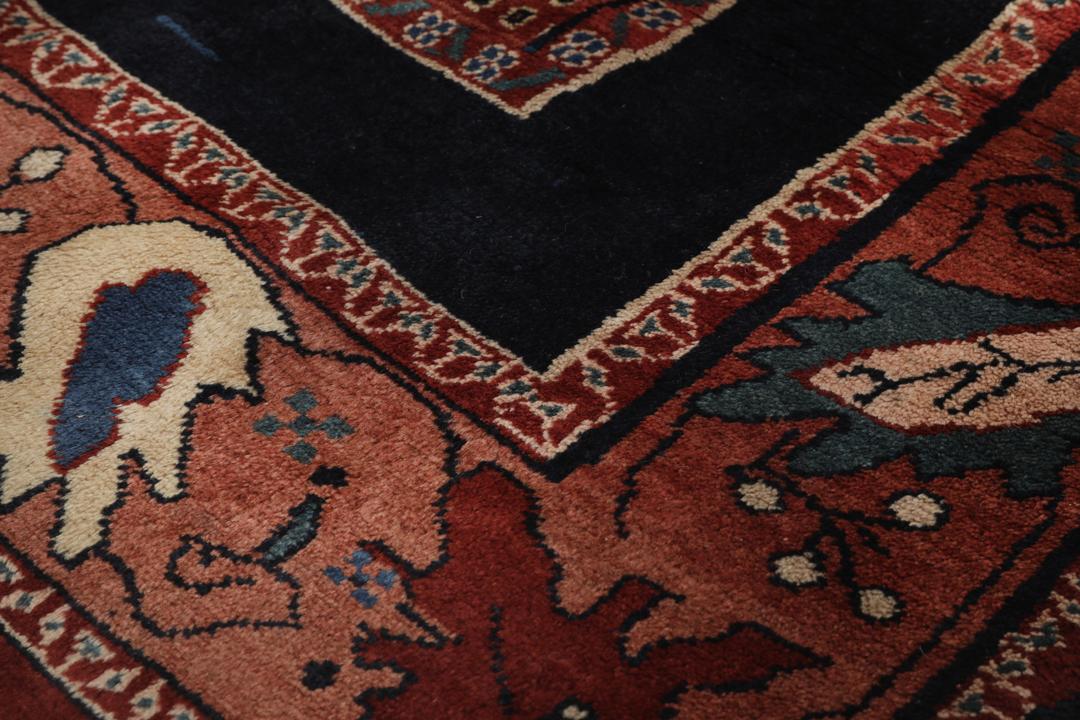 Handgeknoopt Gabbeh Kashkooli tapijt uit het Midden-Oosten in meerkleurig