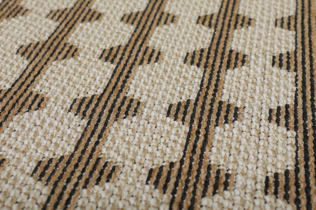 Rug Karaca Brown 08 Round ø200 cm main image 1