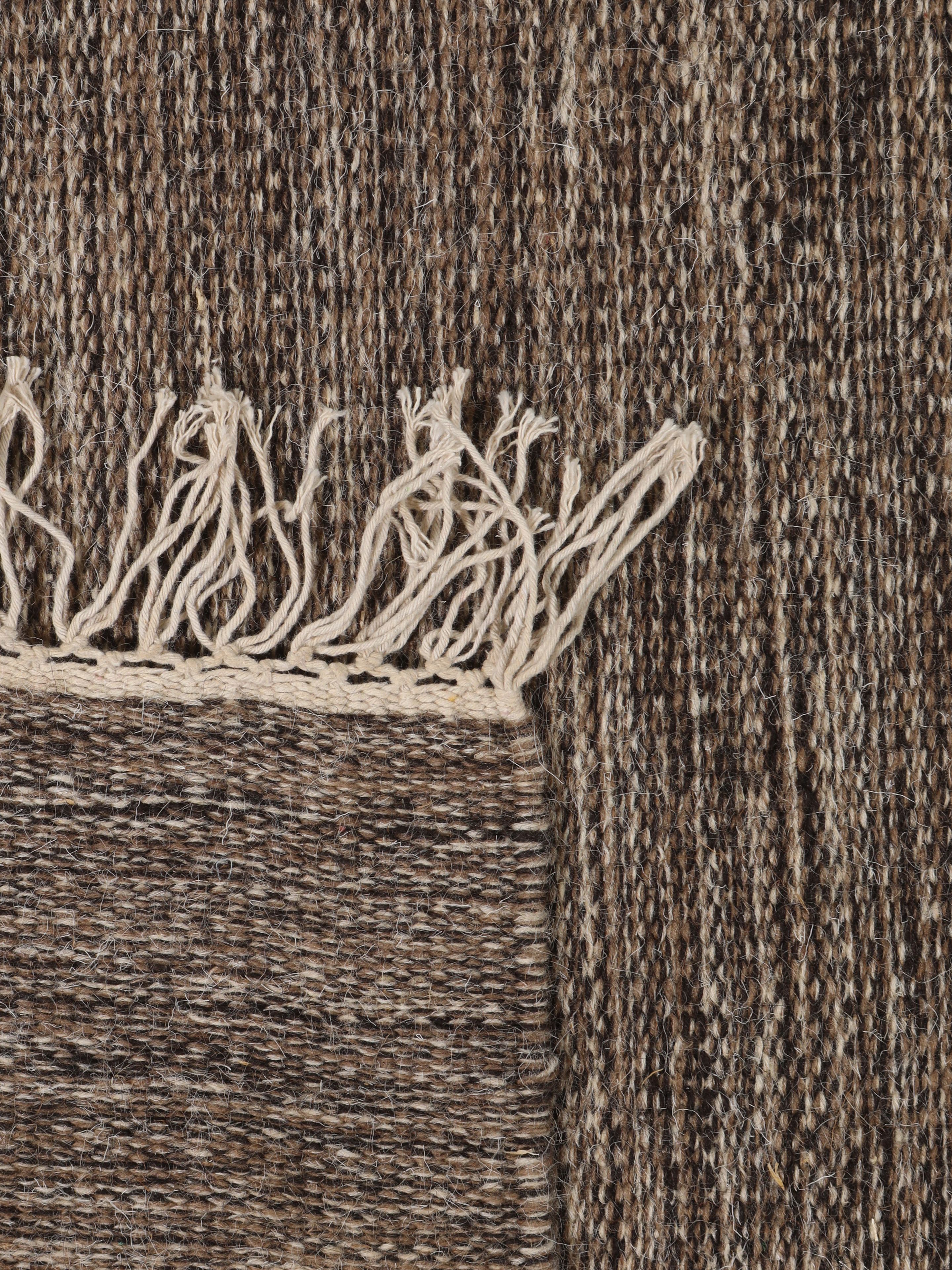 Melange - Brown 200 x 300 cm Wool Rug - Rugvista