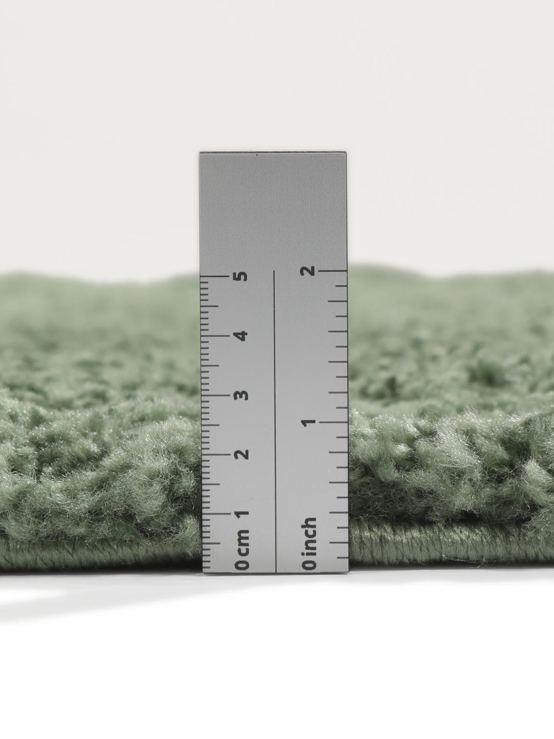 tapis vert rond