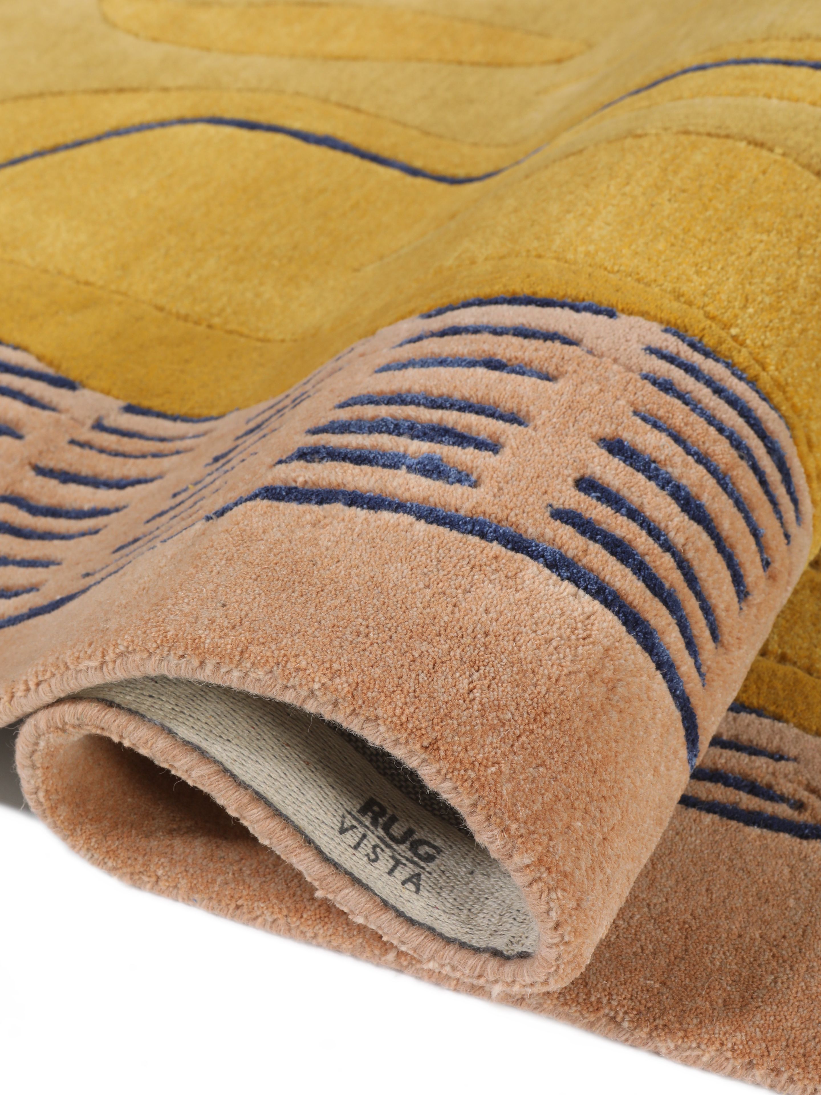 VINILIKO Design Vinylteppich: Vintage Terrakotta Look 160x230cm - Für Drinnen & Draußen