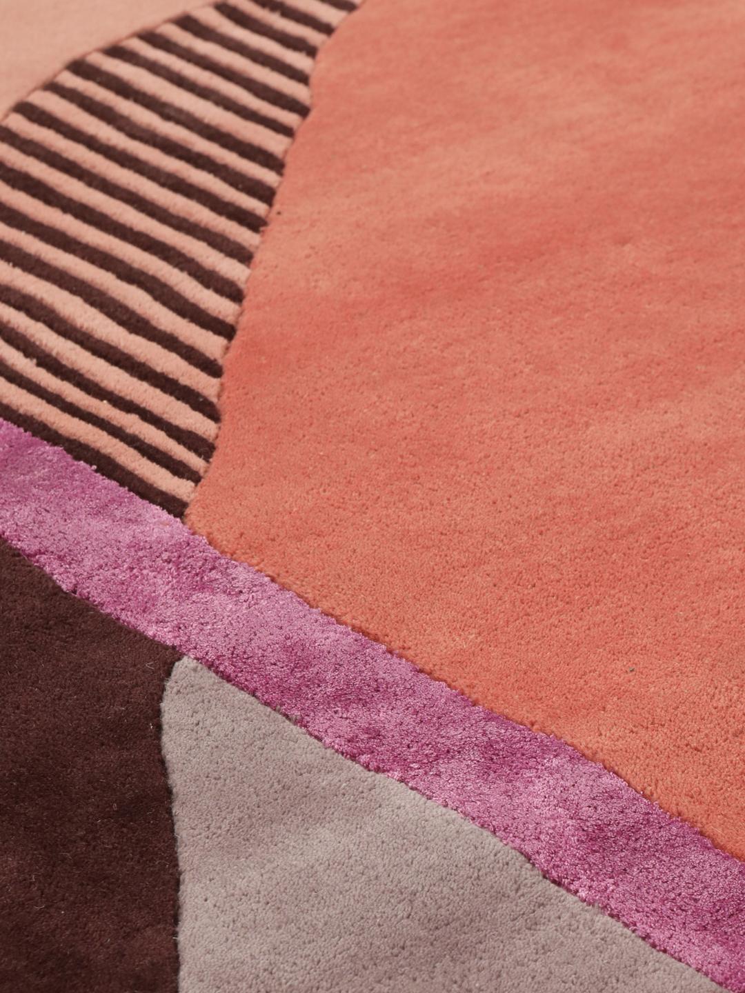 Portal - Koraalrood / Roze - 250 x 350 cm