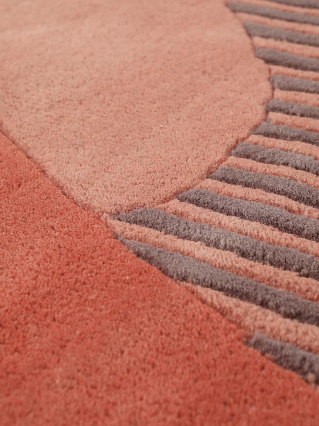 Portal - Koraalrood / Roze - 250 x 350 cm