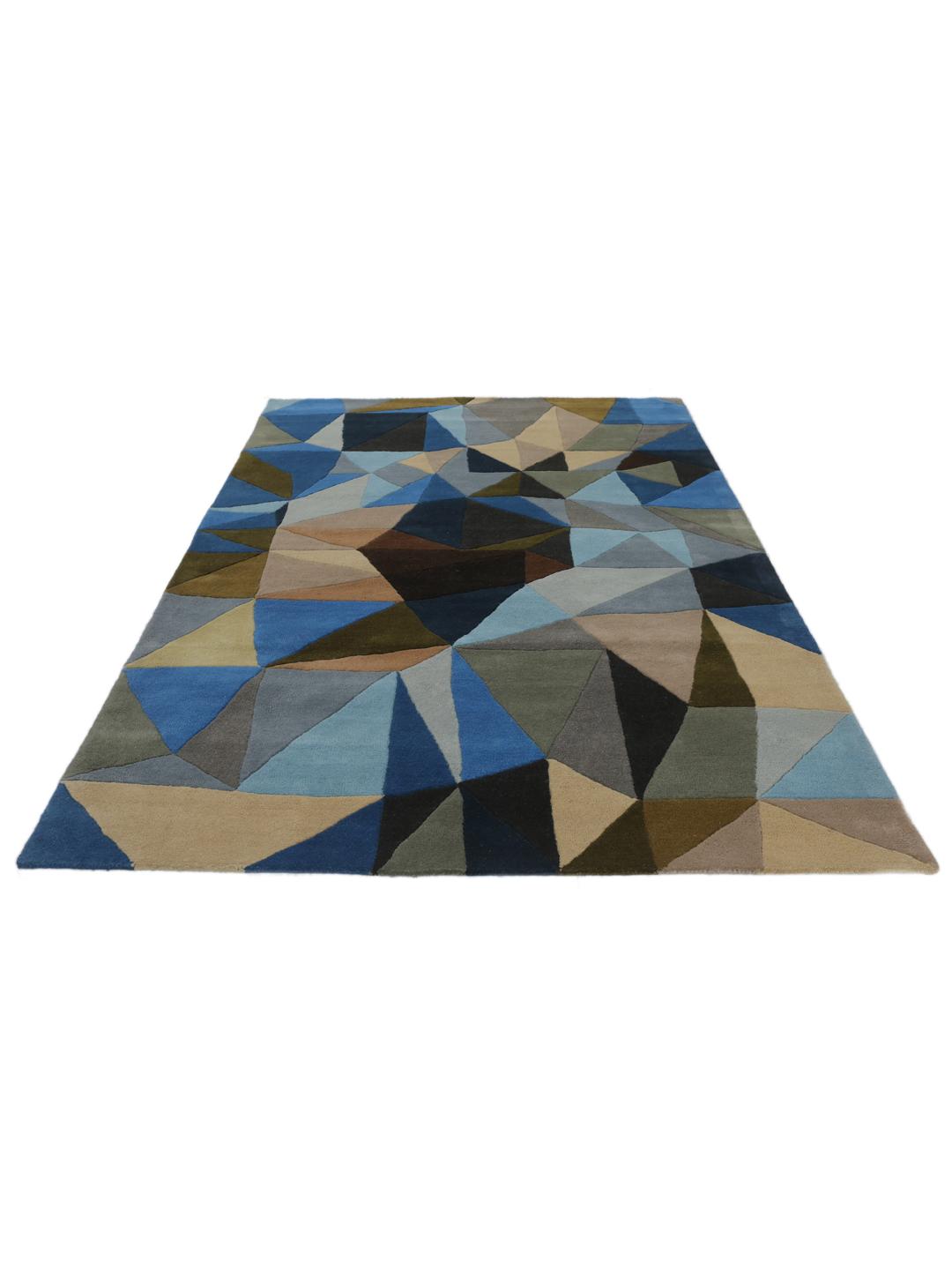 Rugvista premium - Volcano Rug - Blue 200 x 300 cm Wool Rug - Rugvista