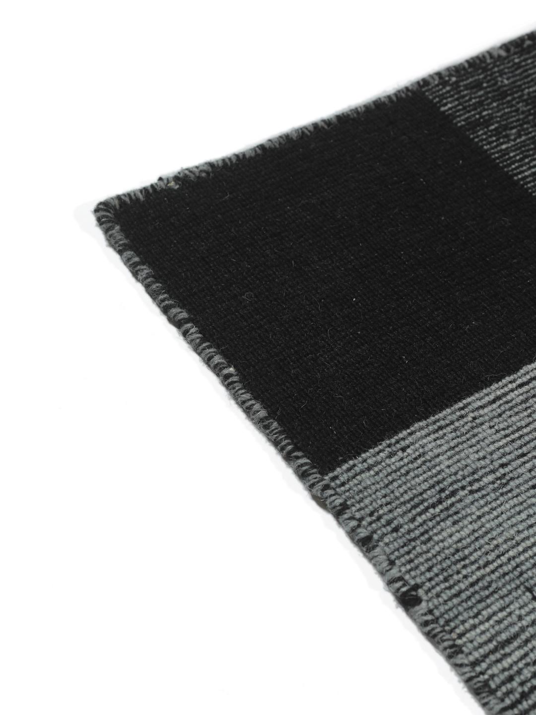 Rugvista core - Check Kilim - Black / Dark Grey 120 x 180 cm Rug - Rugvista