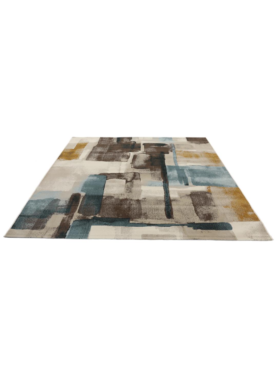 Rugvista core - K-pax - 茶色 / ベージュ 200 x 200 cm 絨毯 - Rugvista