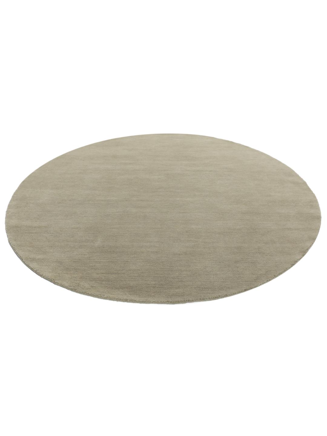 Rugvista premium - Handloom - Greige, Round Ø 250 cm Wool Rug - Rugvista