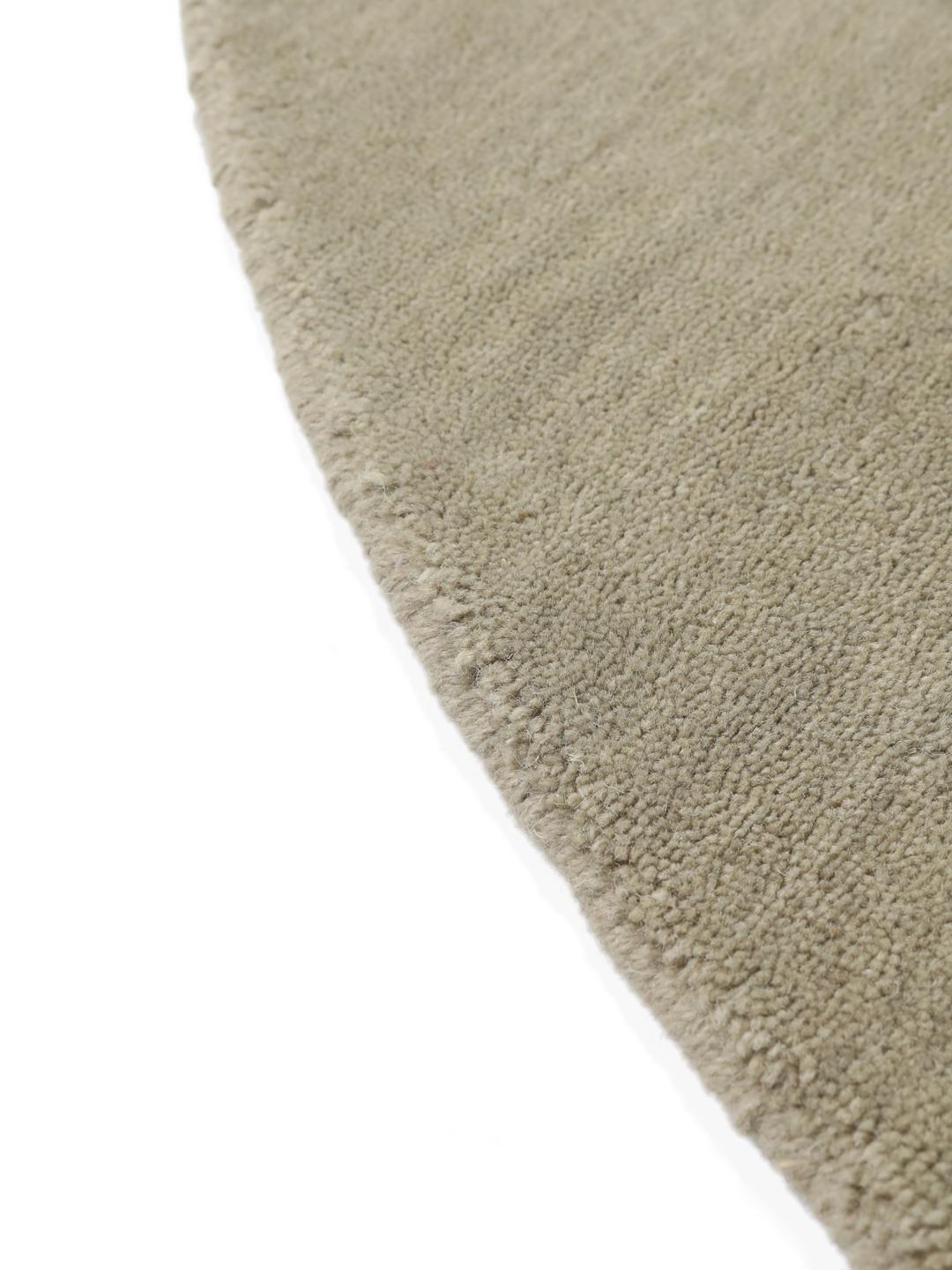 Rugvista premium - Handloom - Greige, Round Ø 250 cm Wool Rug - Rugvista