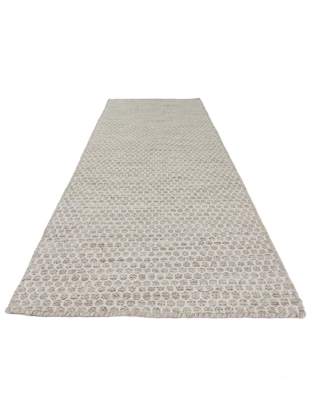 Kelim Honey Comb - Beige - 80 x 340 cm