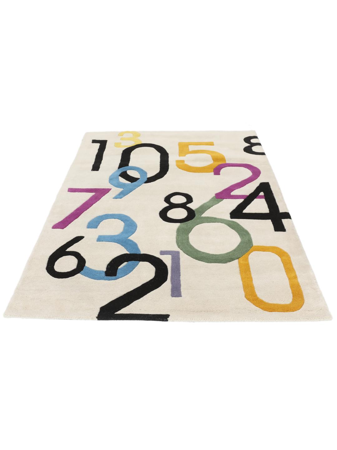 
    Lucky Numbers - Bianco avorio - 100 x 160 cm
  