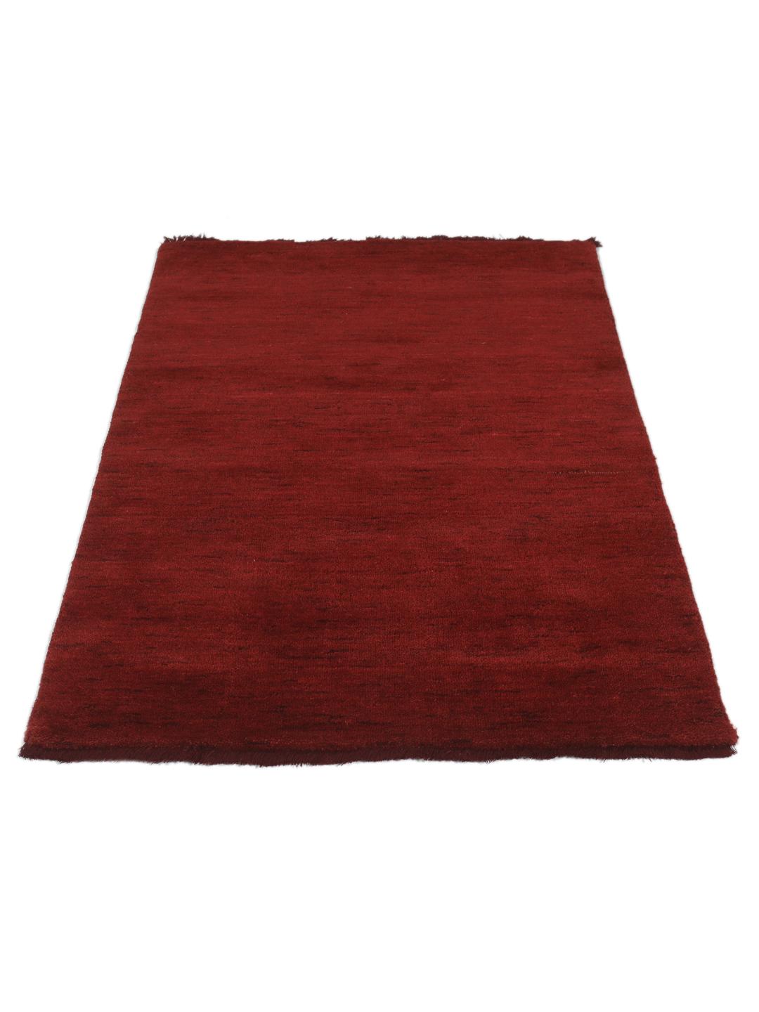 
    Handloom fringes - Rouge foncé - 200 x 300 cm
  