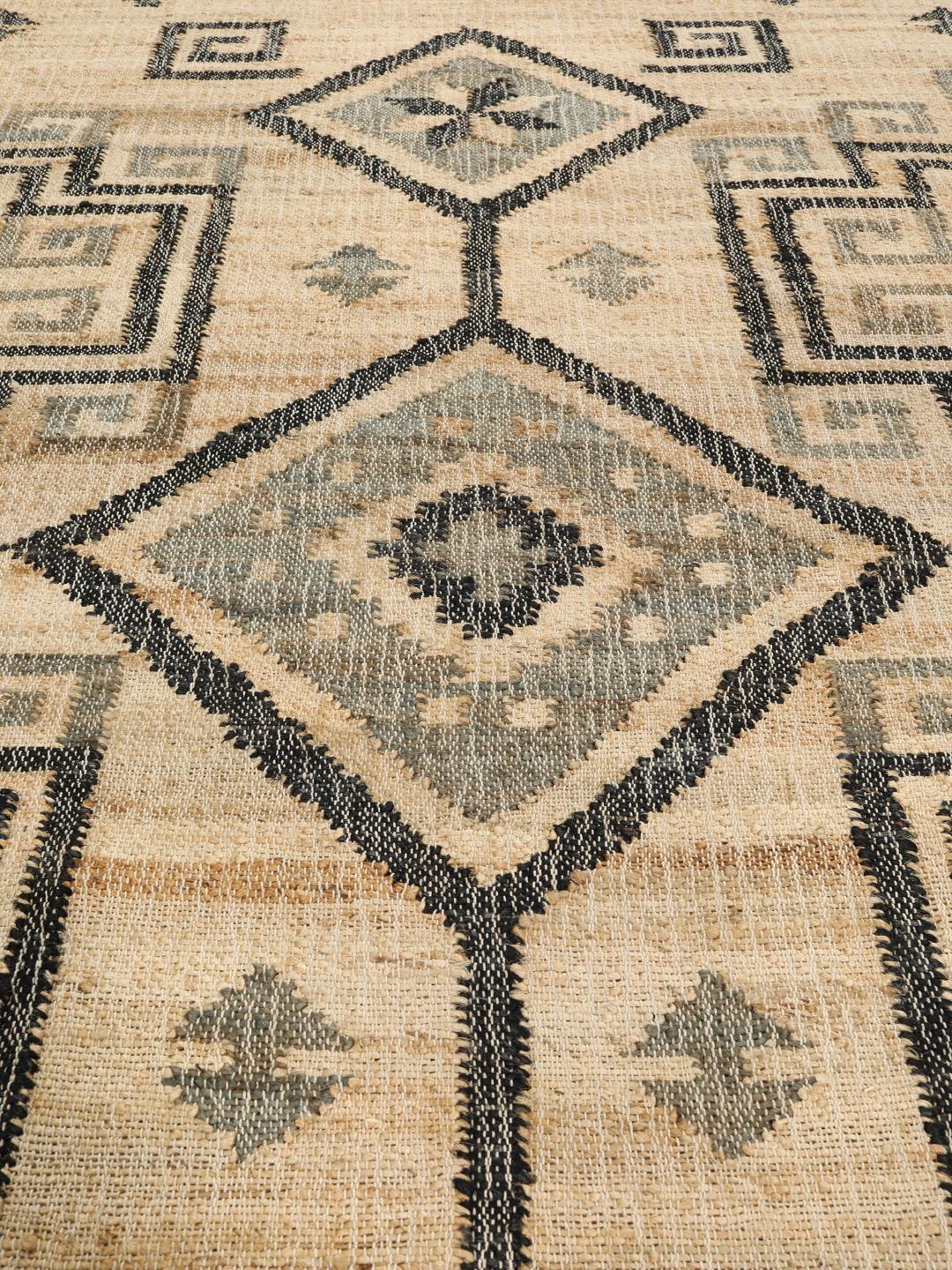 Tribe Jute - Beige / Svart - 80 x 200 cm