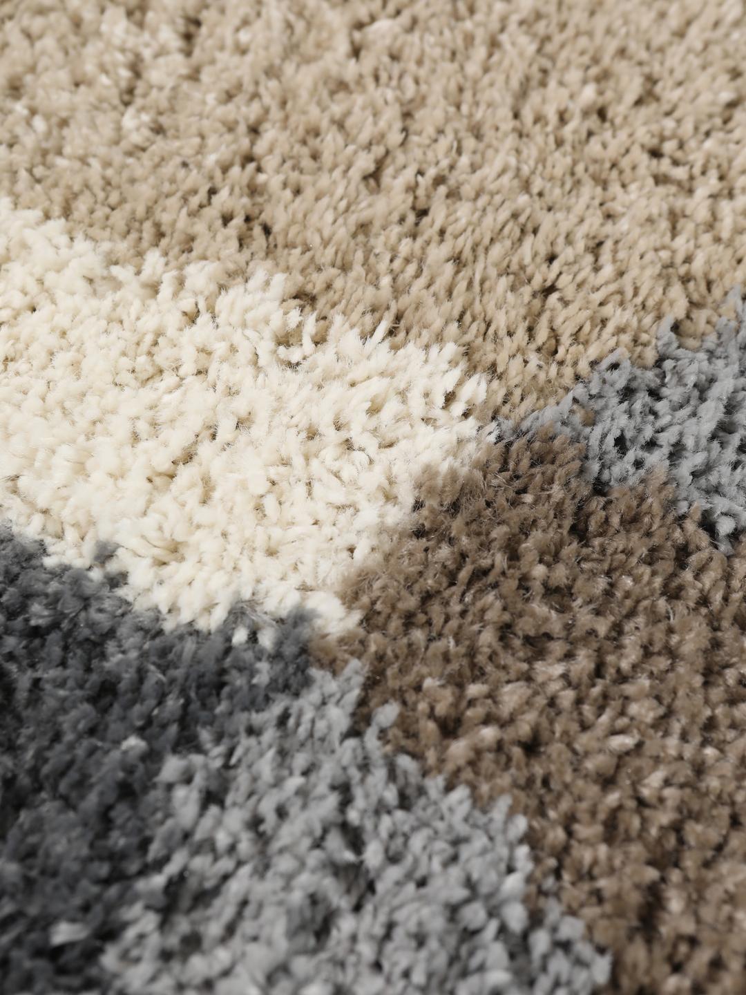 
    Bowie fringes - Grey / Beige - 200 x 300 cm
  