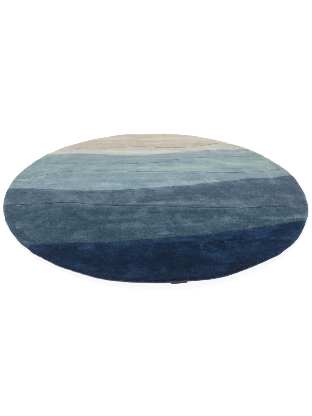 
    Feeling Handtufted - Blue - Ø 200 cm
  
