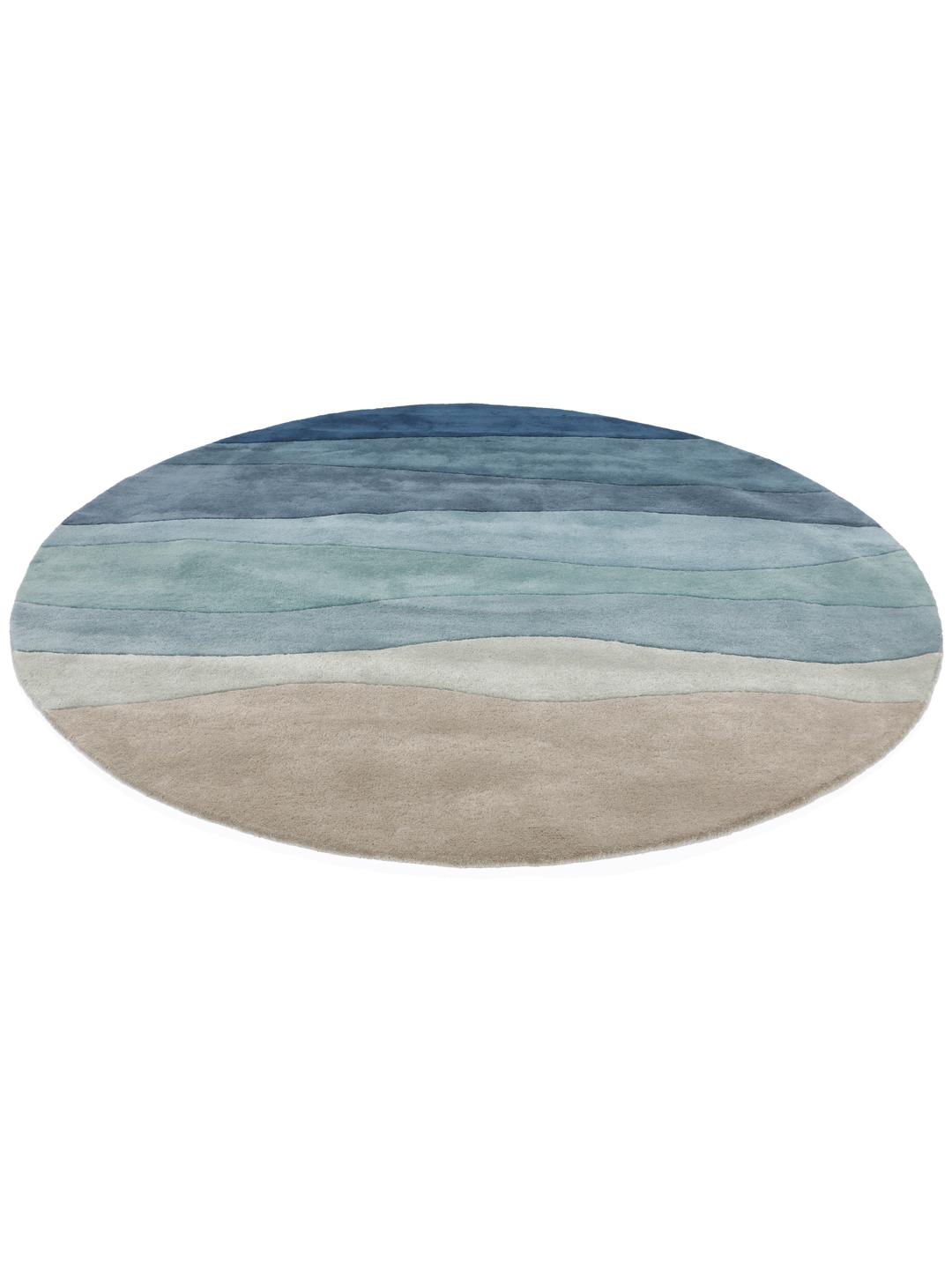 
    Feeling Handtufted - Blue - Ø 200 cm
  