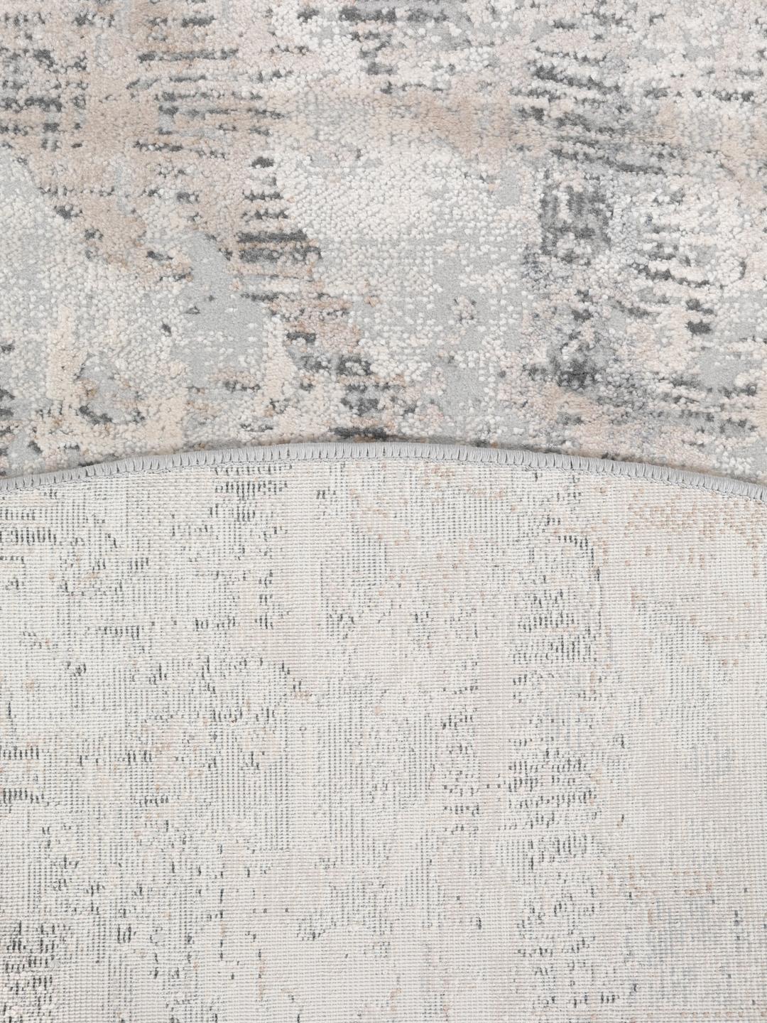 Rugvista core - Ritz - Light Grey, Round Ø 150 cm Rug - Rugvista