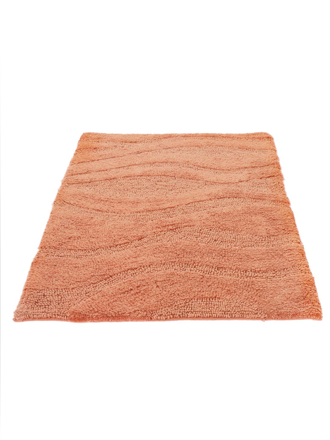 Spirella Badkamer Vloer Kleedje/badmat Tapijt - Hoogpolig En Luxe Uitvoering Zwart 50 X 80 Cm Microfiber