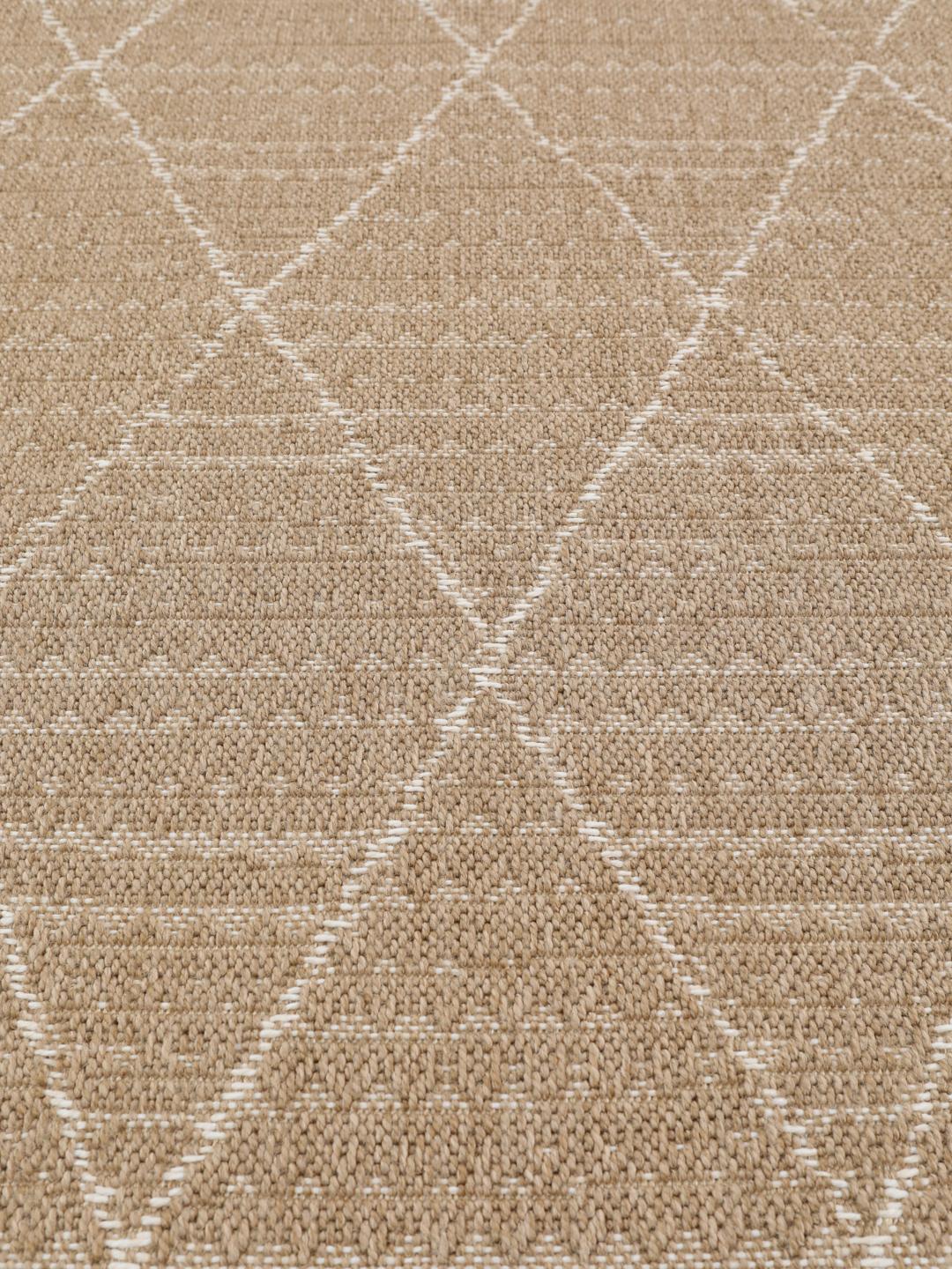 Rugvista essential - Mezzo - Beige / White, Runner 80 x 300 cm Rug ...