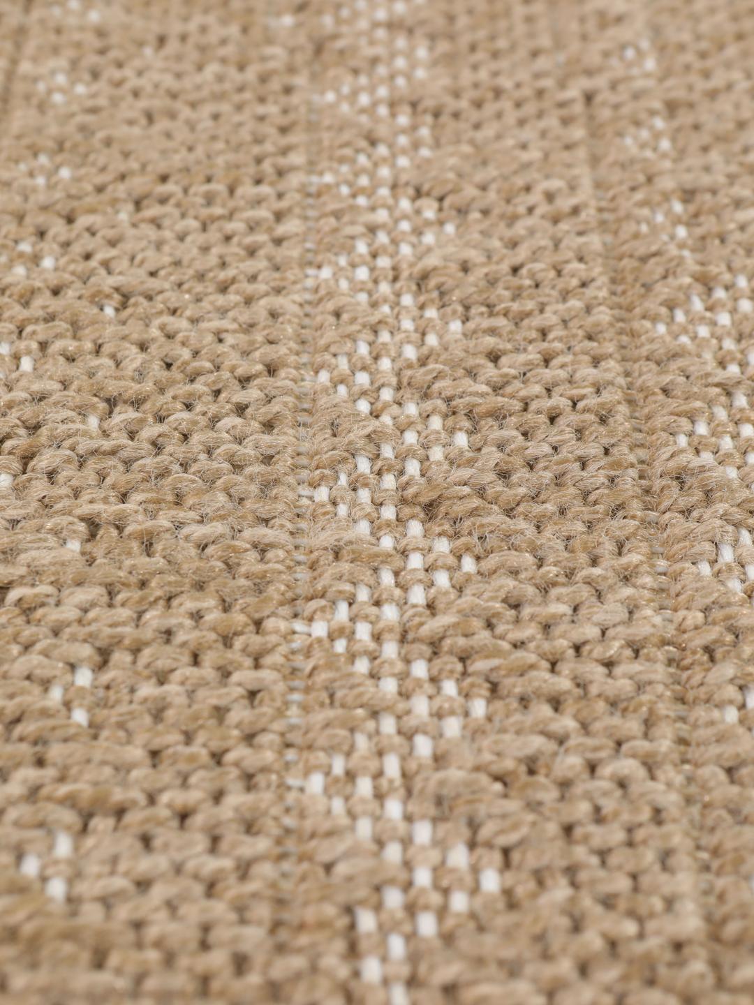 Rugvista essential - Mezzo - Beige / White, Round Ø 240 cm Rug - Rugvista