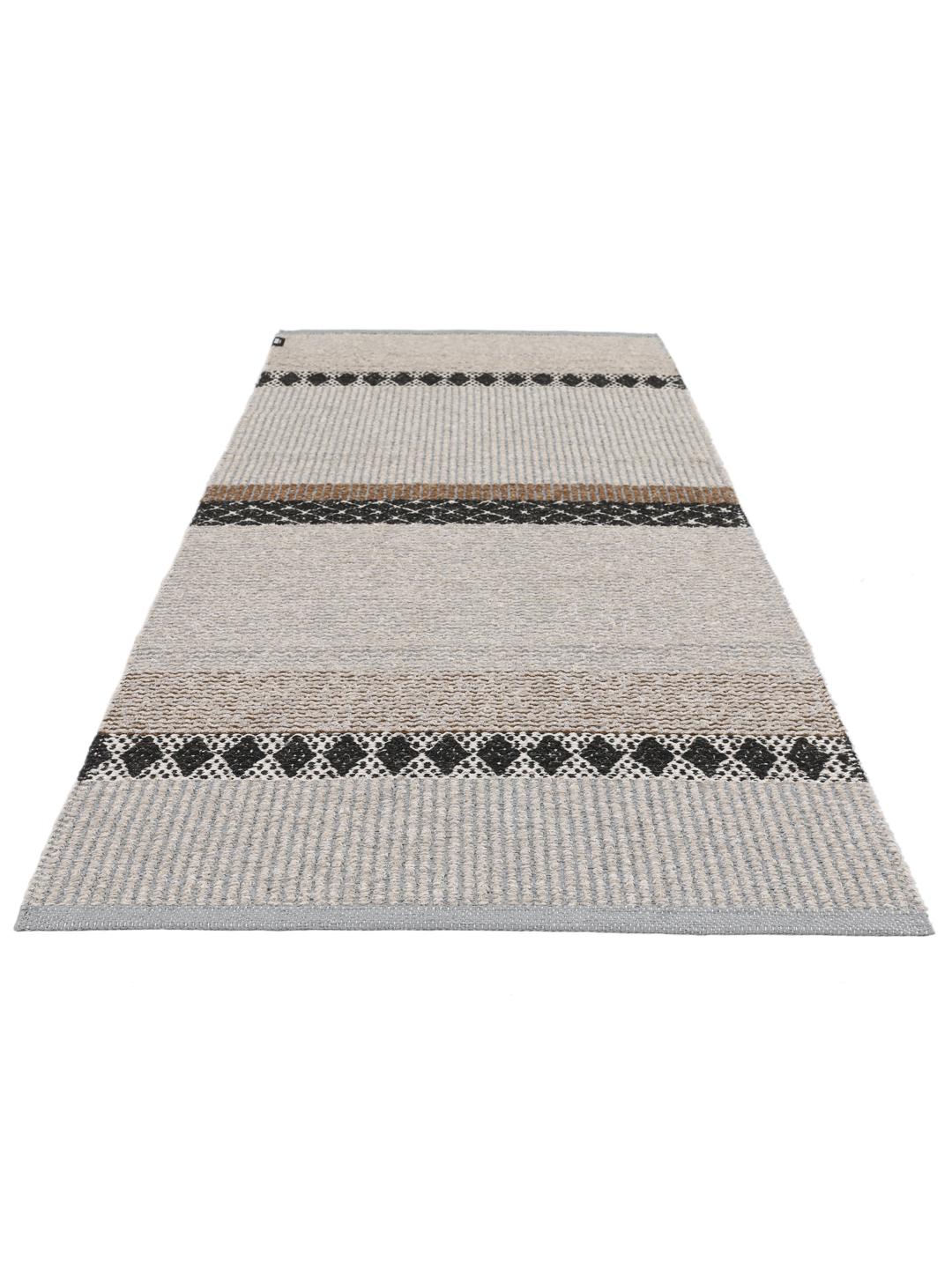 Matilda grijs en beige tapijt met geometrisch patroon