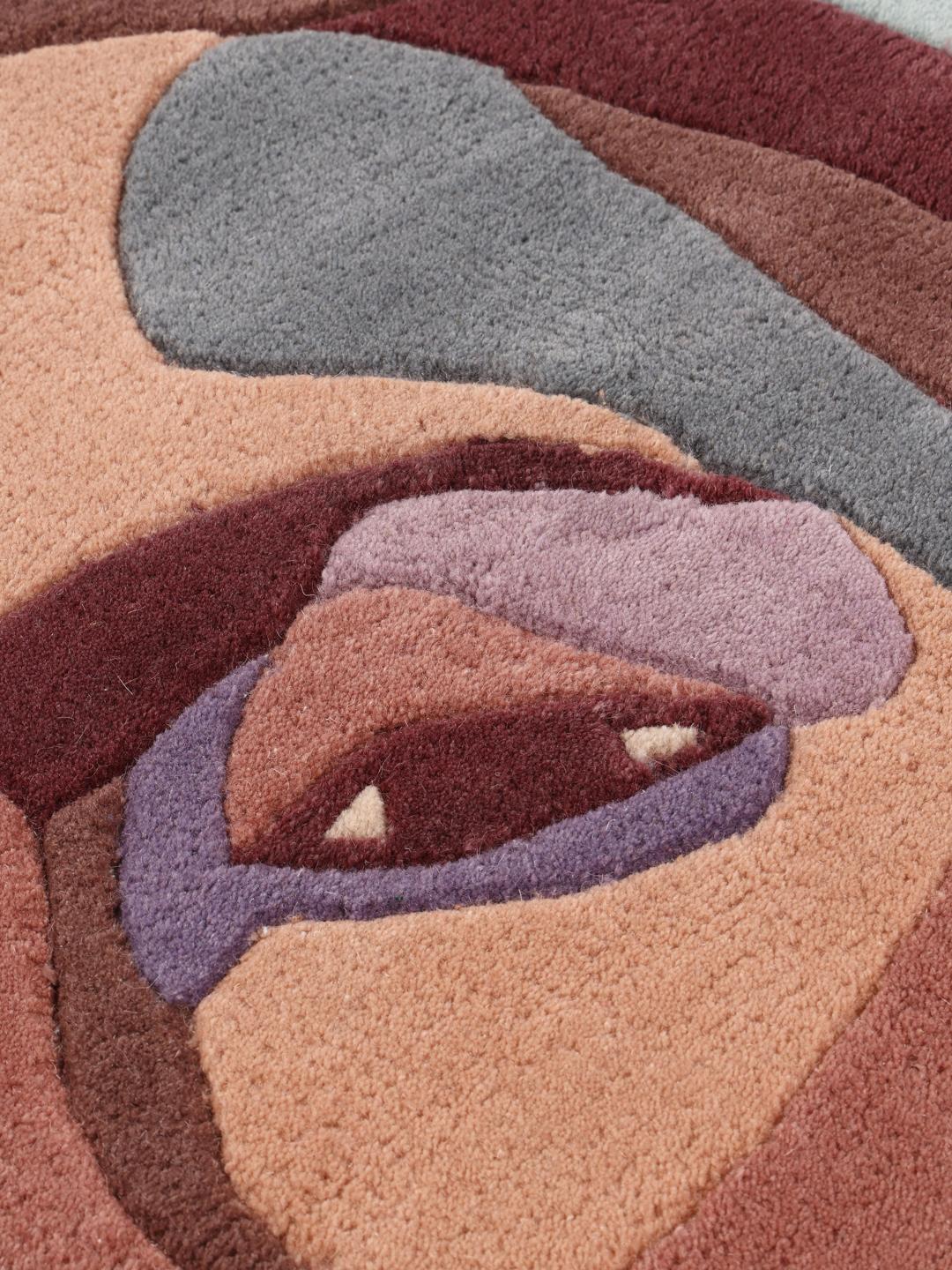 
    Faces - Lyseblå / Terrakotta - 140 x 200 cm
  
