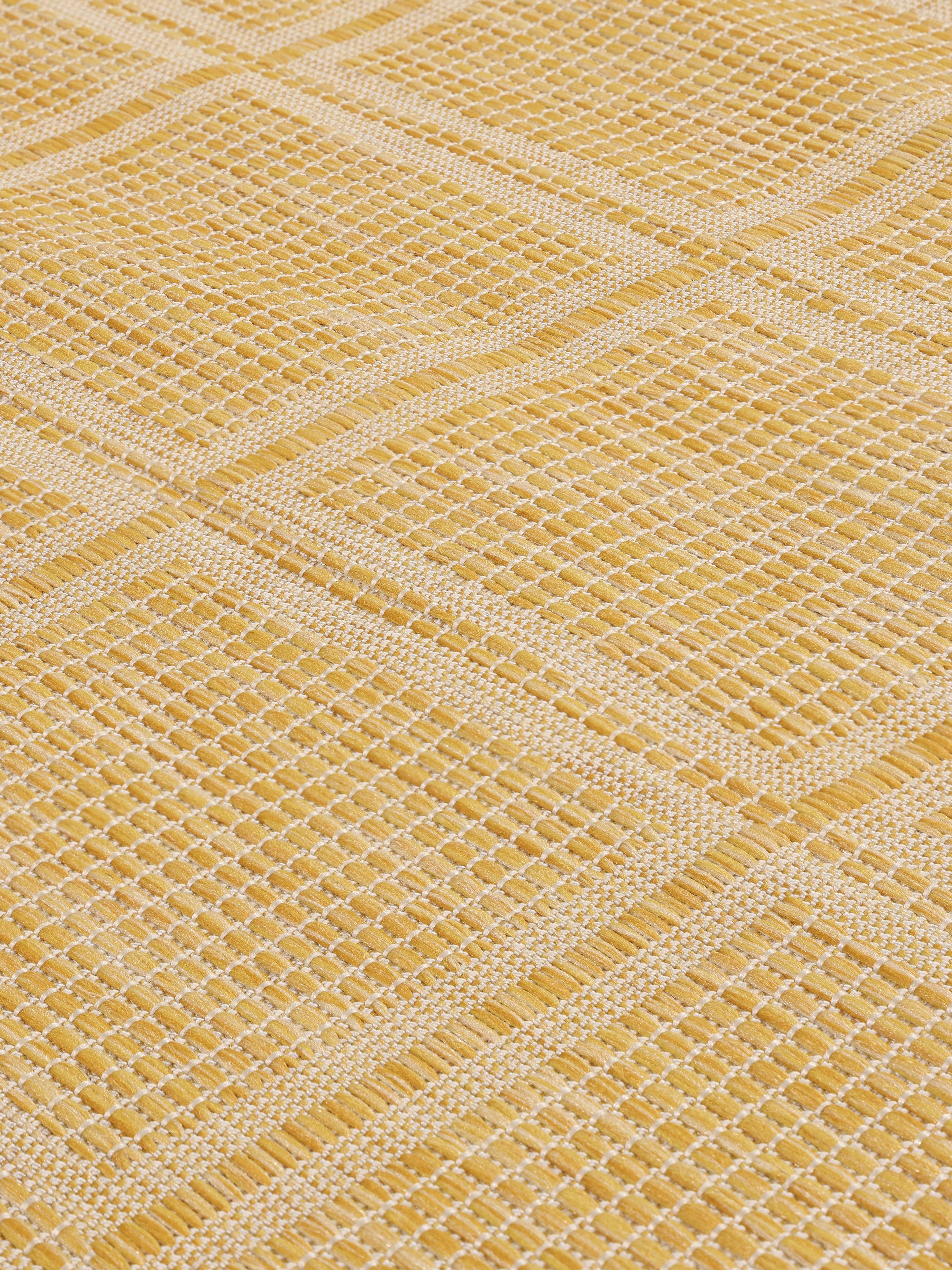 Rugvista essential - Rutax - Yellow, Runner 78 x 200 cm Rug