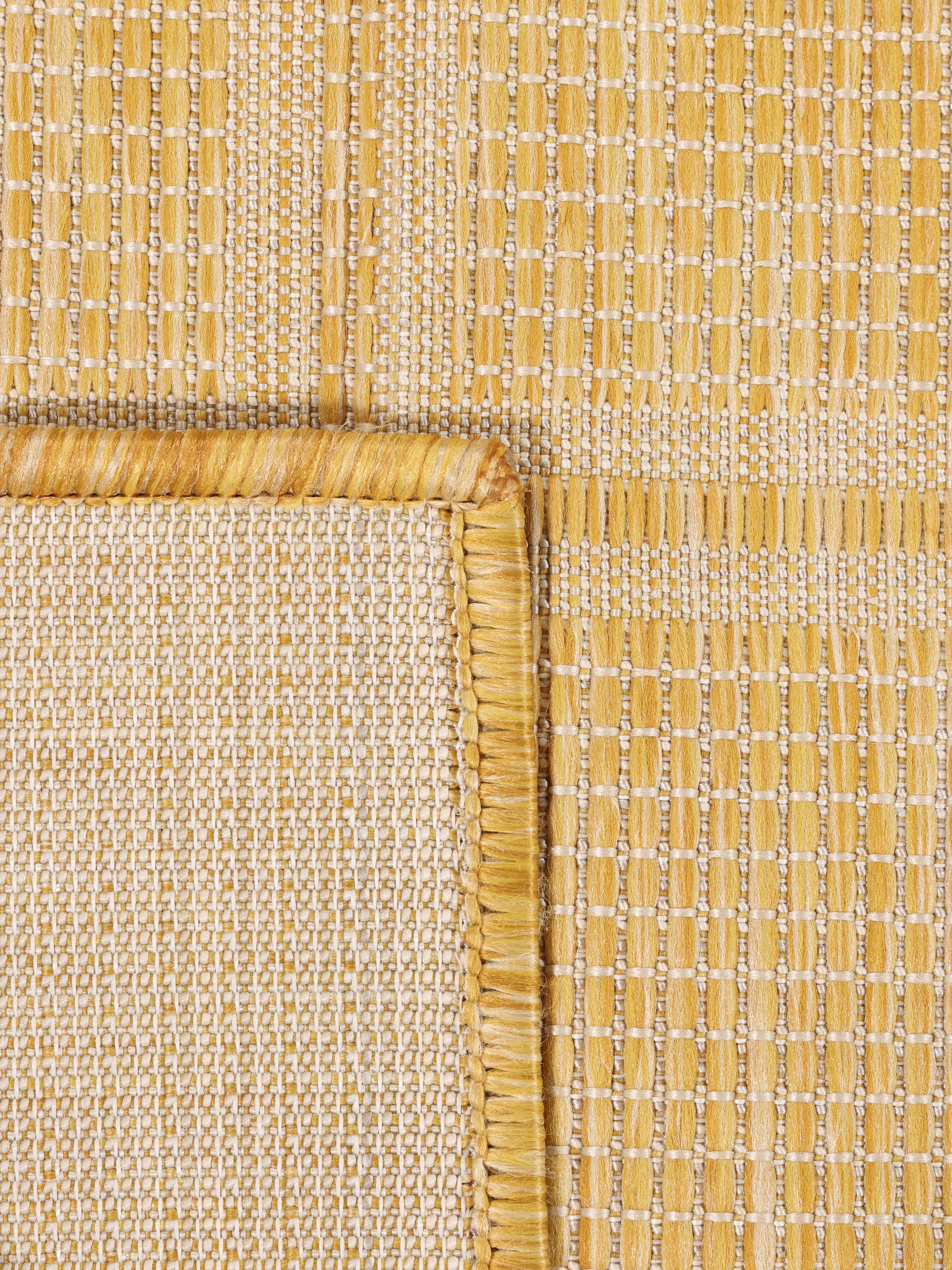 Rugvista essential - Rutax - Yellow, Runner 78 x 200 cm Rug