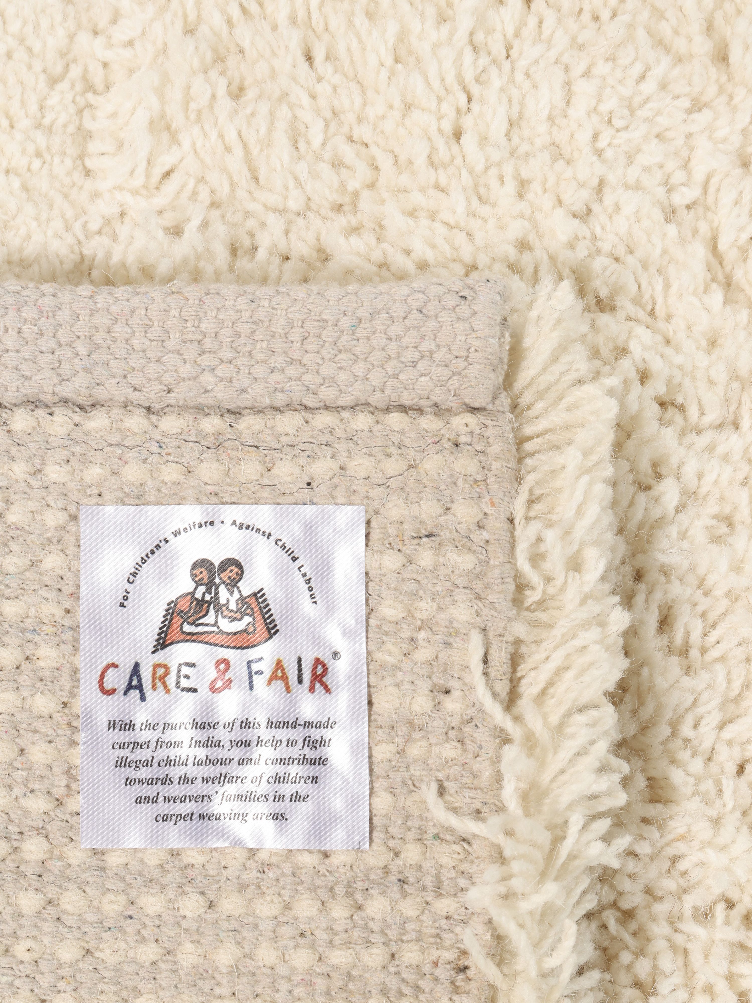 Rugvista core - New York - Cream White 170 x 240 cm Wool Rug