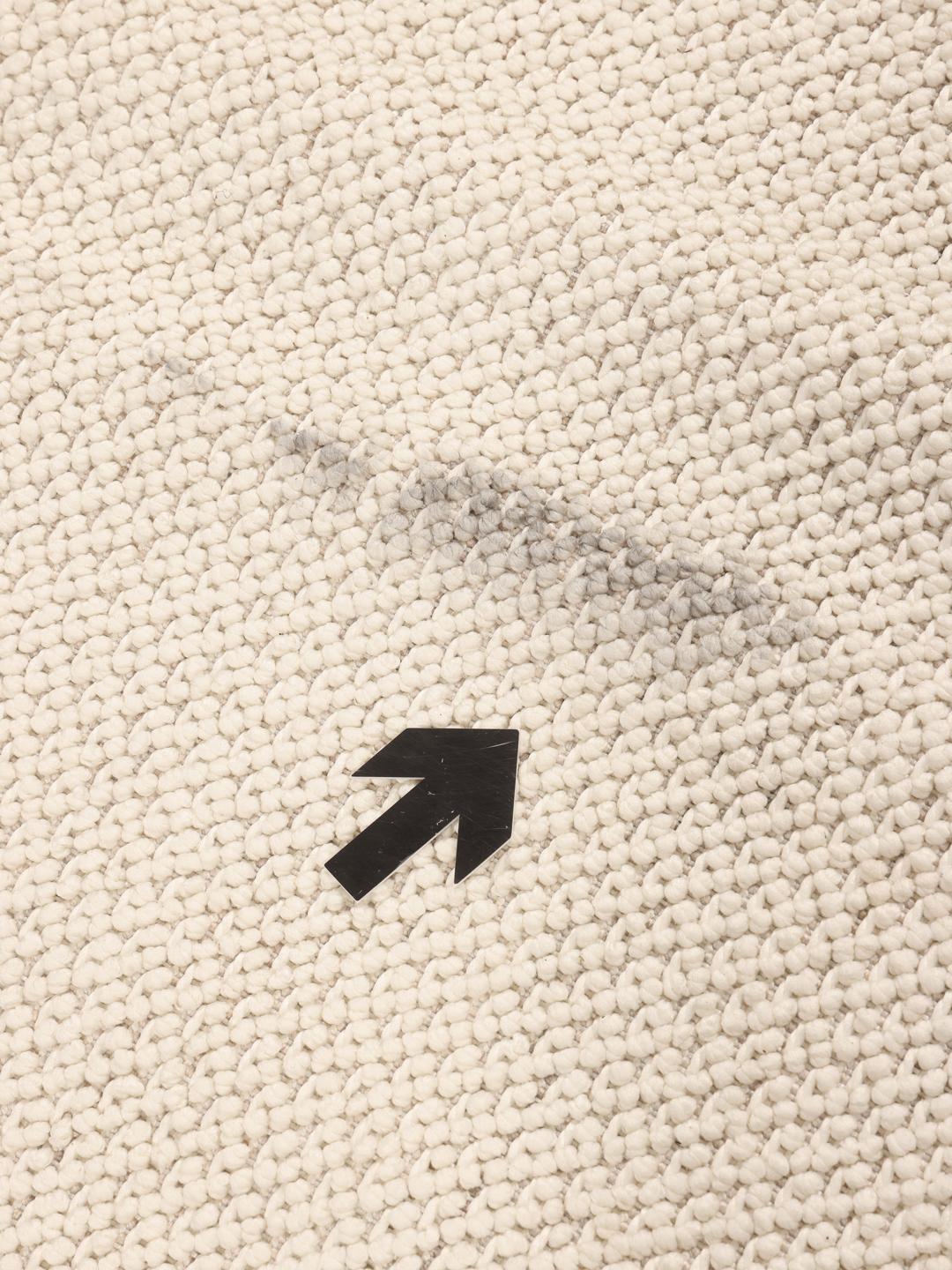 Beige minimalistisch vloerkleed met een subtiele en strakke textuur