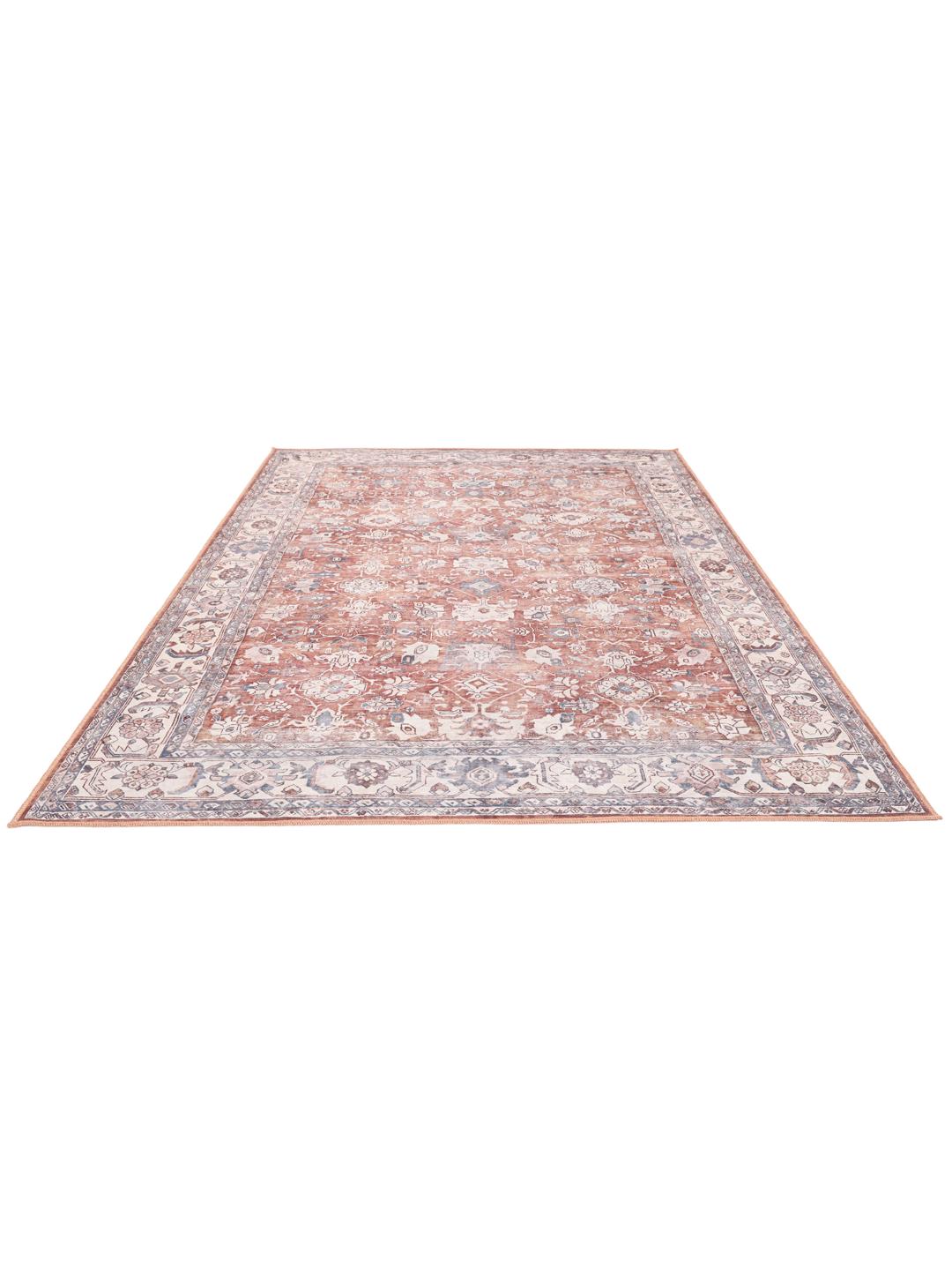 Couvre Lit Boutis Matelassé Velours Coton Honorine - Terracotta - 230 X 250 Cm 91555460