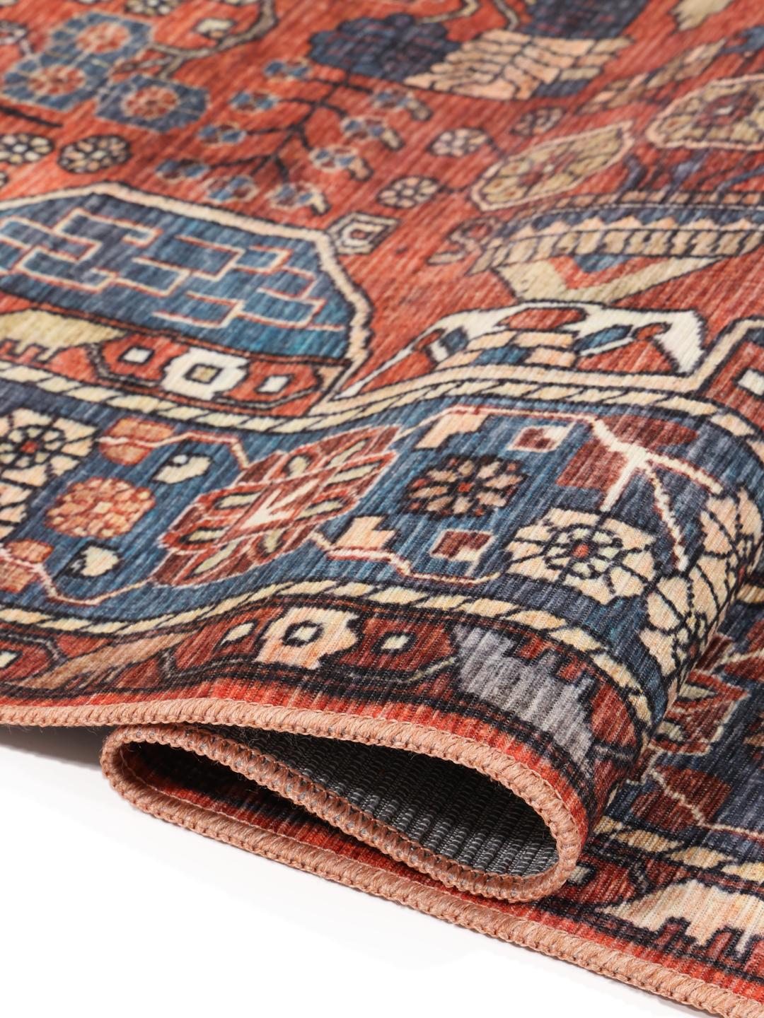 Shiraz Tapis oriental 143x143 cm – Tissé à la main, pièce unique (ID 143266) | Nain Trading