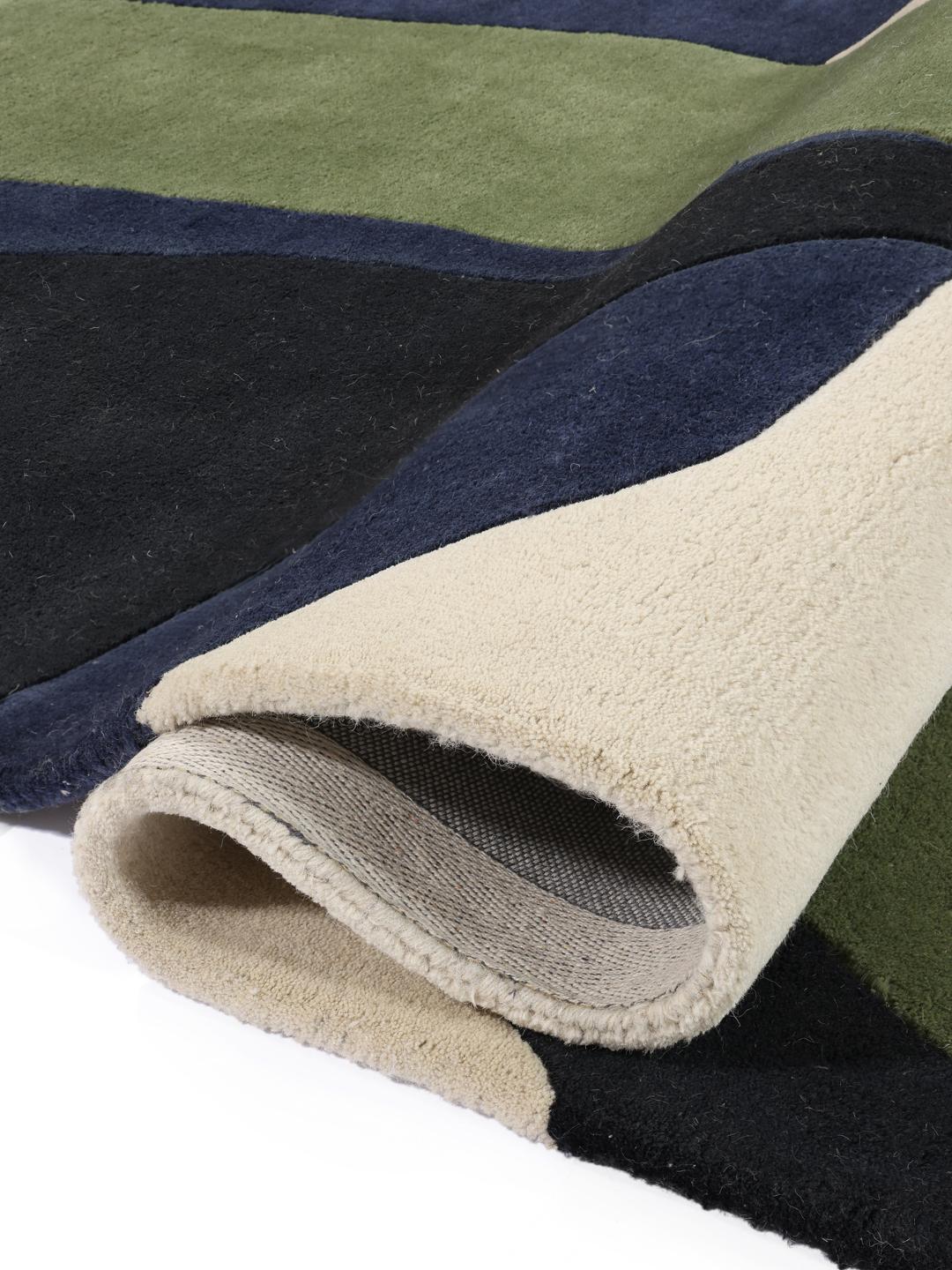 Modern geometrisch patchwork, indoor woonkamertapijt, chocolade, 200 x