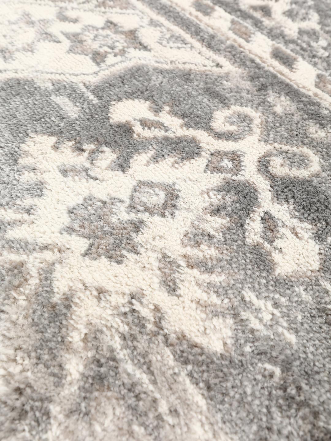 Tapis de couloir gris