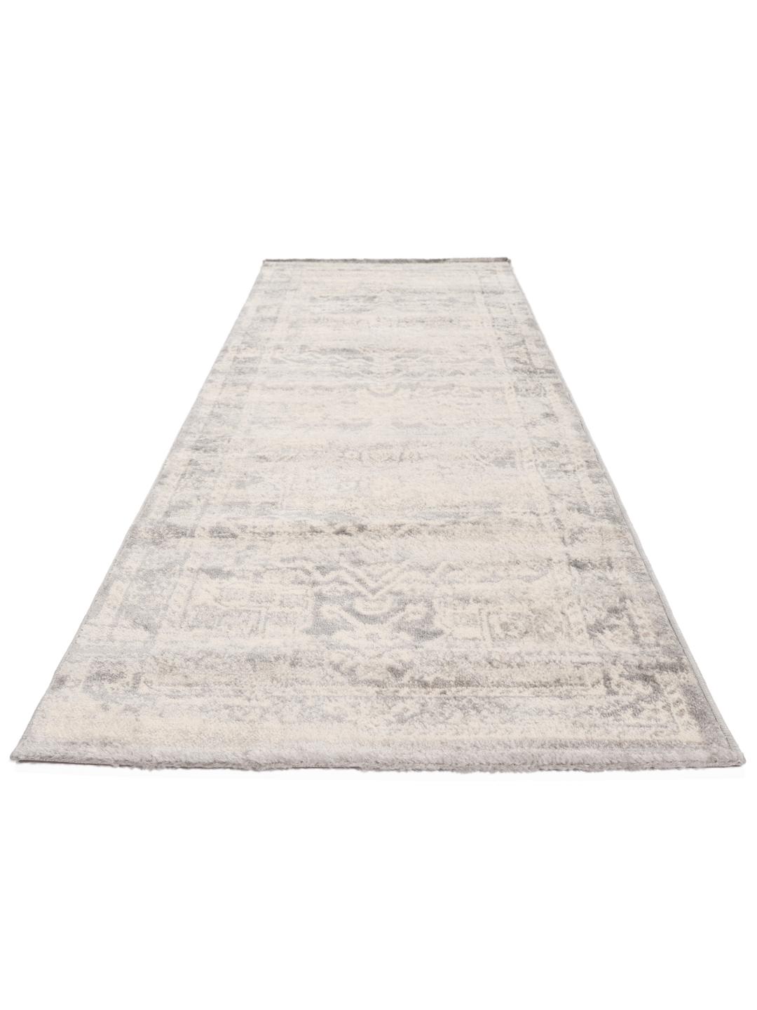 Tapis de couloir gris