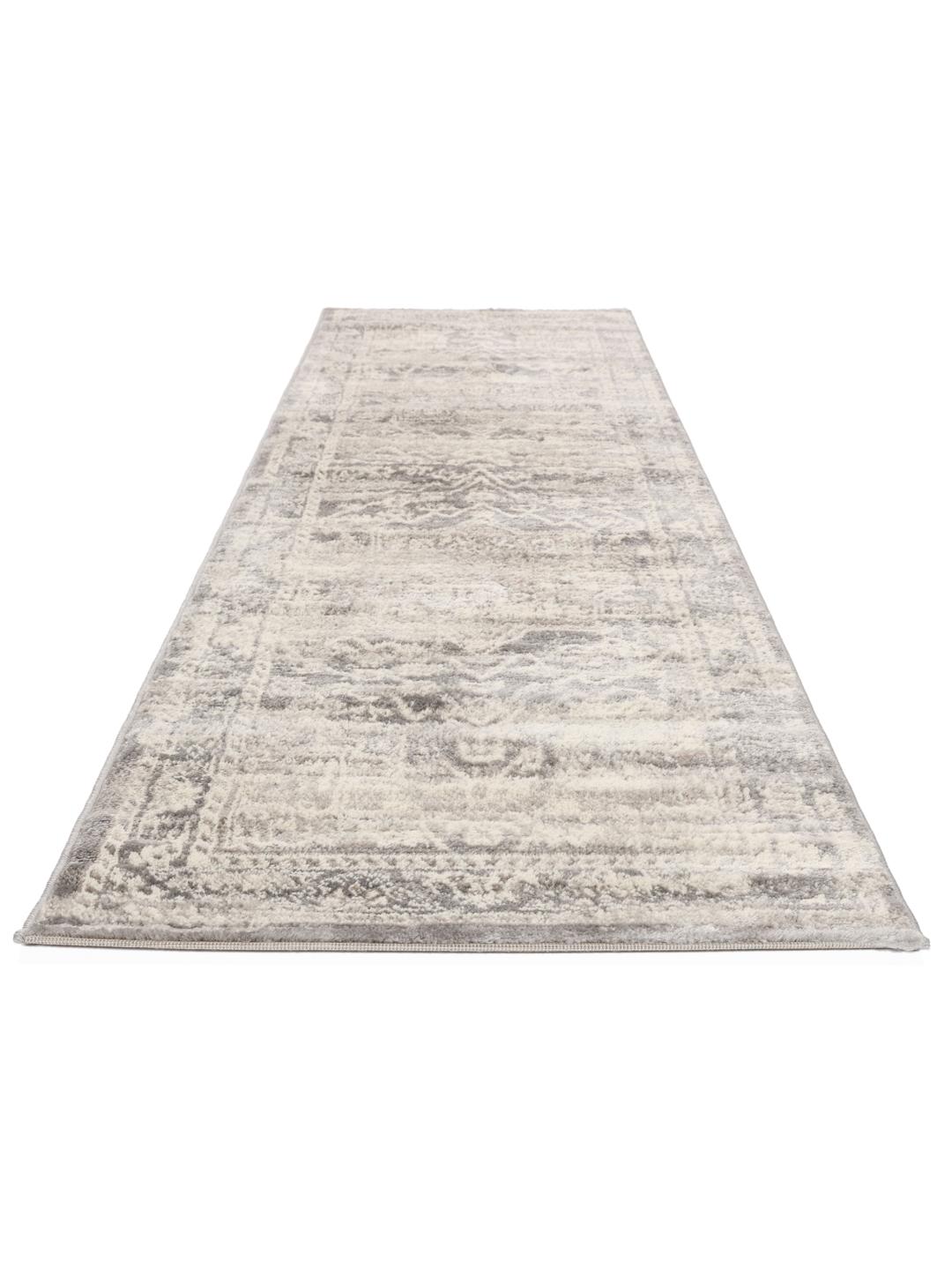 Tapis de couloir gris