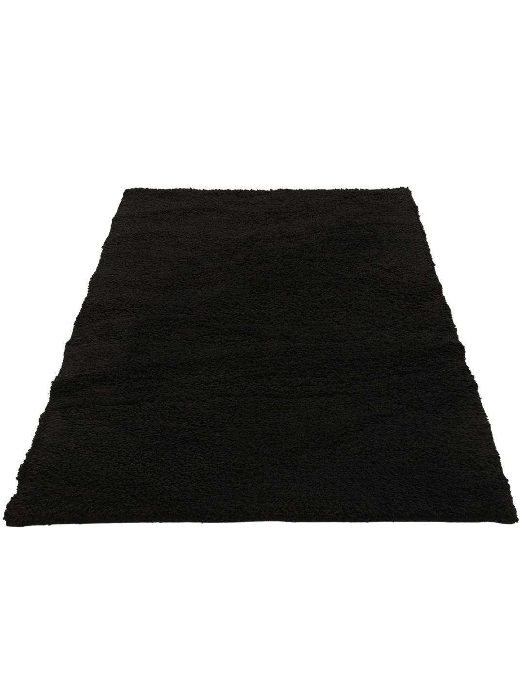 Scendibagno Betz Deluxe In Puro Cotone - 50x70 Cm, 680 G/m², Qualità Extra Spessa, Colore Nero, Lavabile A 60° - 5