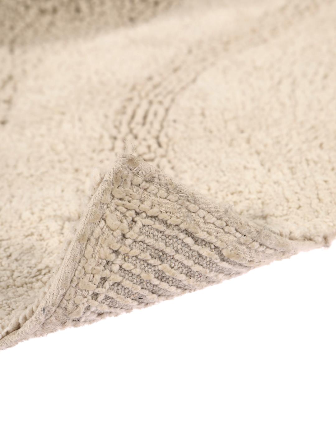 Betz. Scendibagno In Cotone 50x70 Cm | 680 G/m² Alta Qualità | Colore Crema/Beige