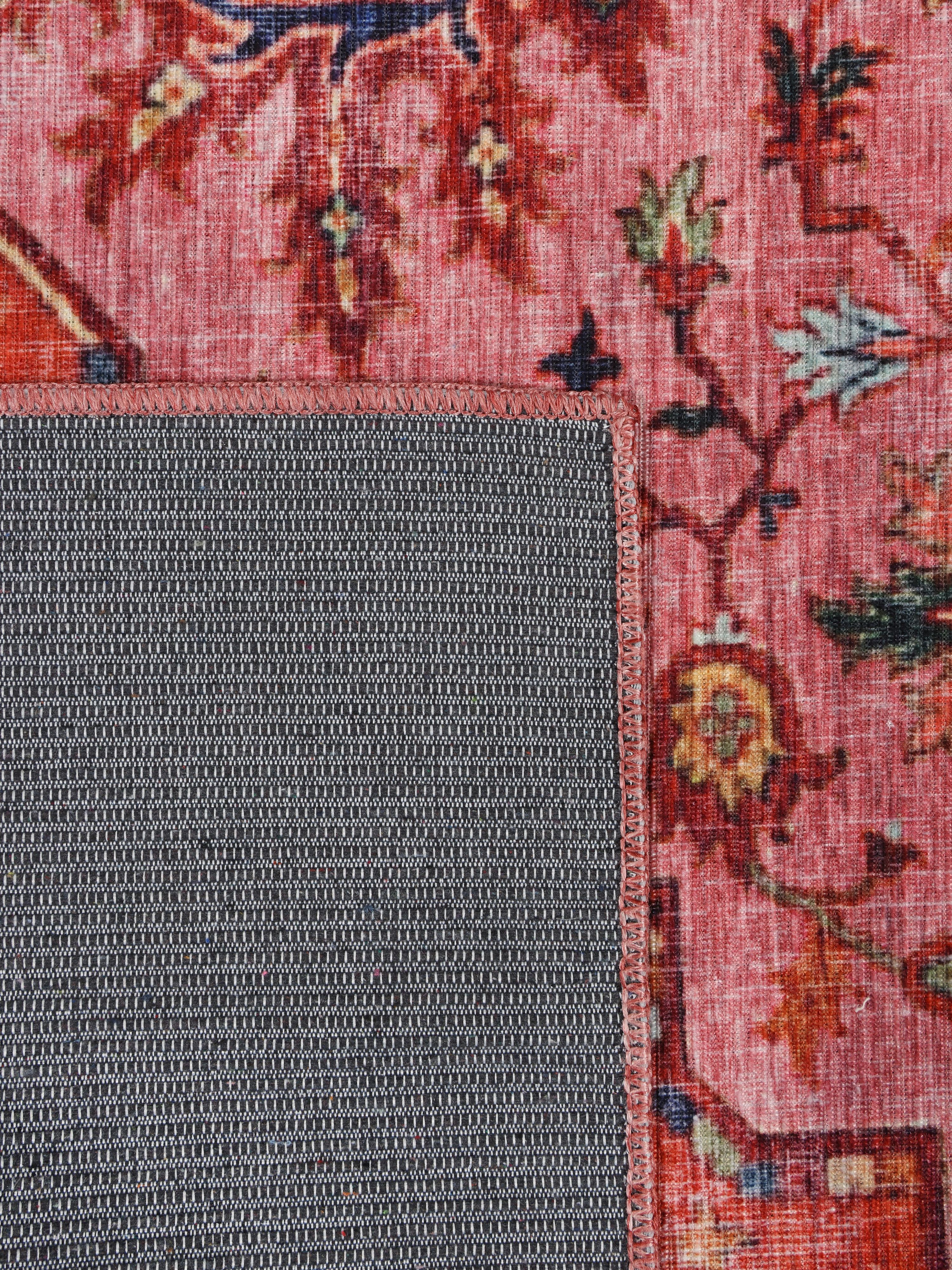 Rugvista essential - Georgia Oriental - Red / Pink 200 x 300 cm