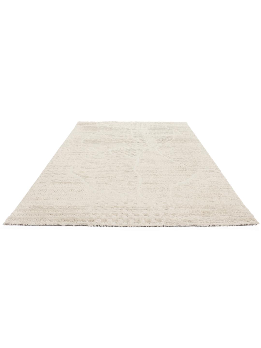 Japandi - Crème Wit 200 x 300 cm Vloerkleed