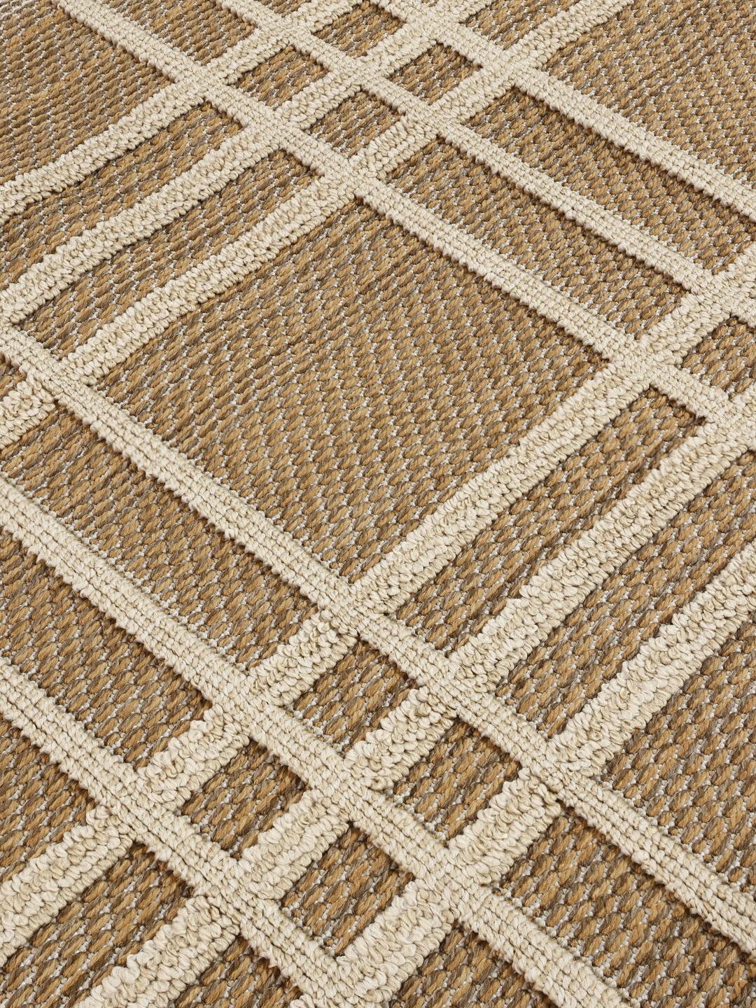 Rutan - Bruin - 160 x 230 cm