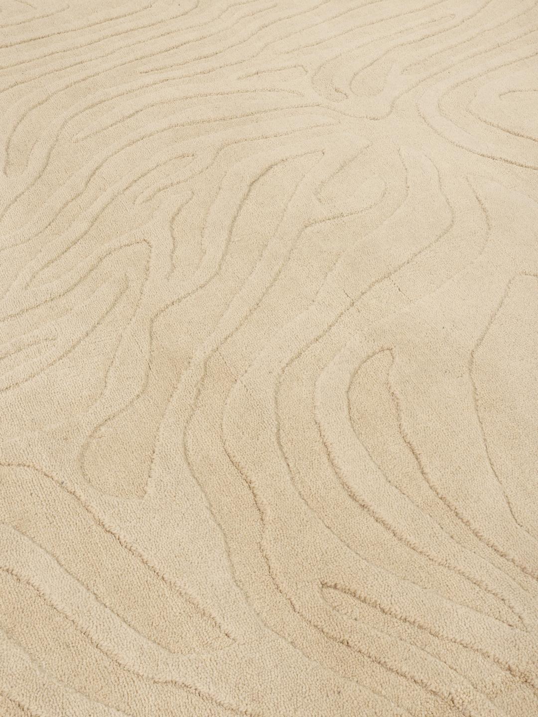 Sandstorm - Cream beige - 160 x 230 cm