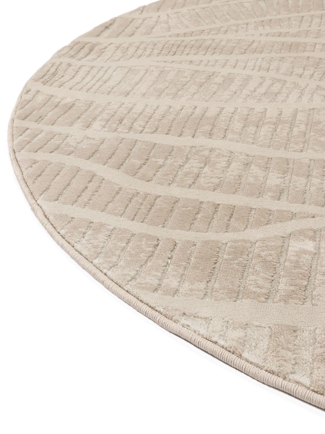 Rugvista core - Paloma - Beige, Round Ø 200 cm Rug - Rugvista