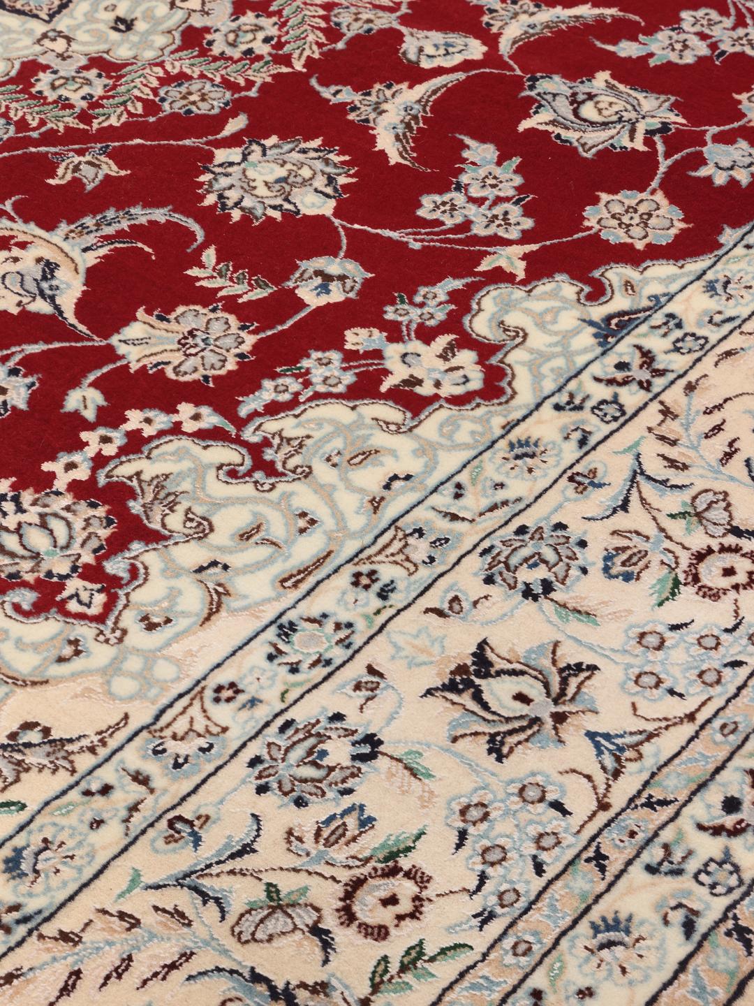 
    Nain 6La Habibian - Beige / Dark red - 160 x 230 cm
  