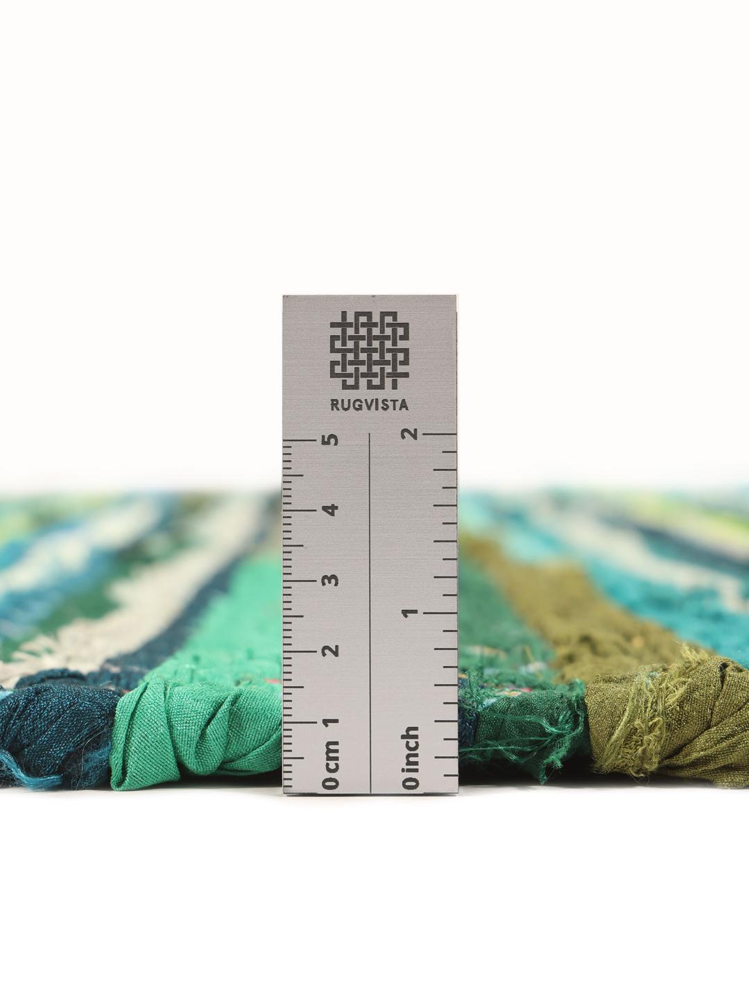 Rugvista core - Ronja - Multicolor / Turquoise, Runner 80 x 250 cm ...