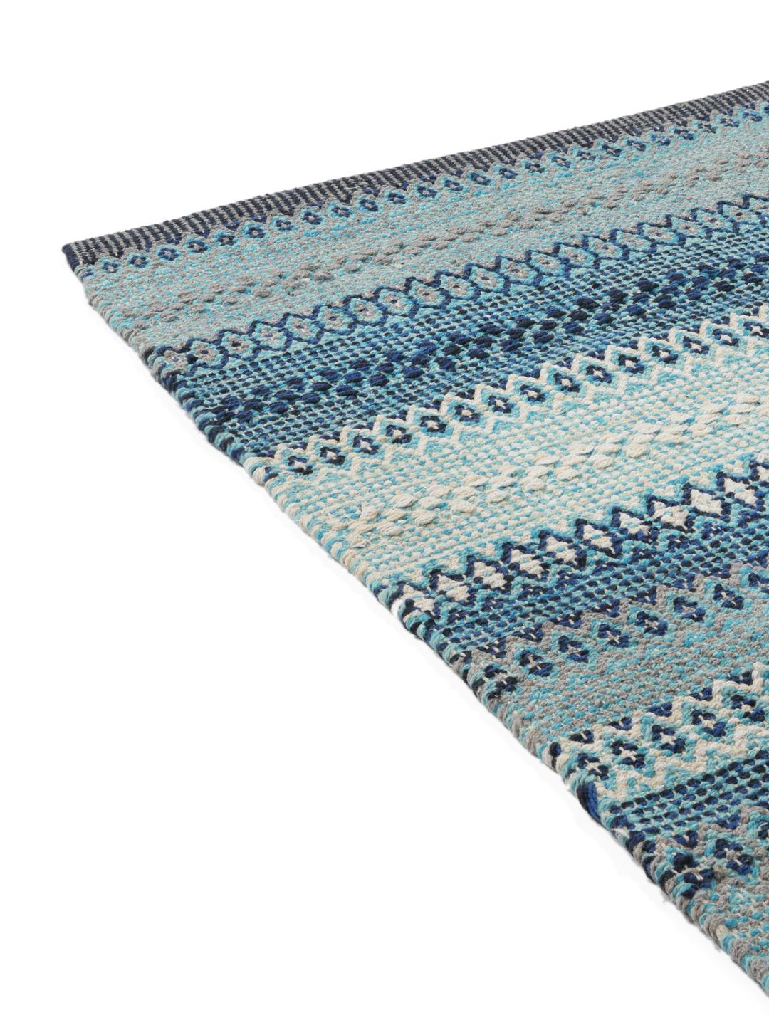 Wilma - Blauw - 170 x 240 cm