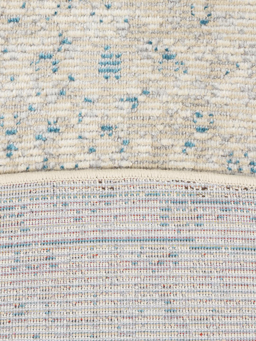 Rugvista essential - Nadia - Cream White / Greige, Round Ø 200 cm Rug ...