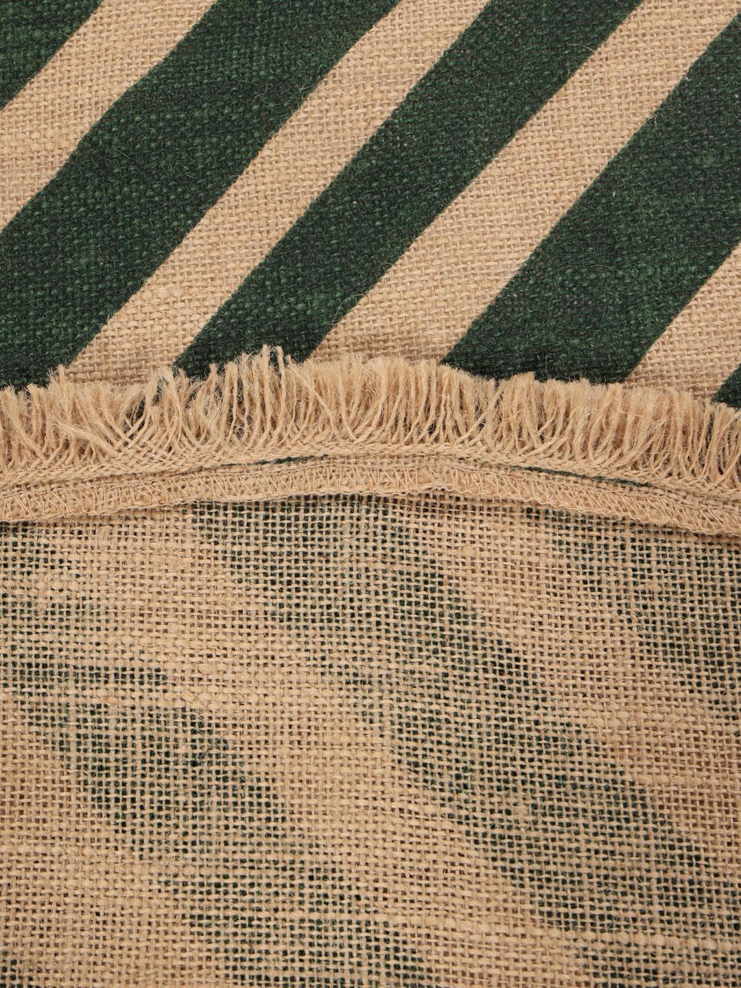 
    Ribbons - Beige / Grøn - Ø 100 cm
  